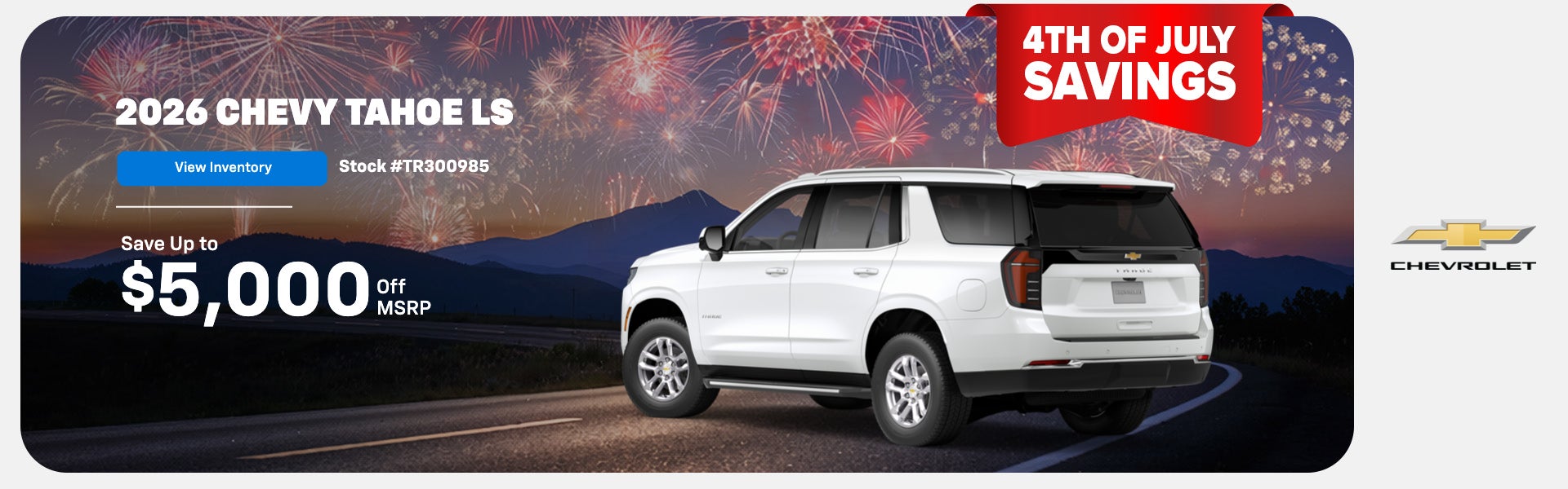 2026 Chevrolet Tahoe LS