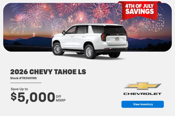 2026 Chevrolet Tahoe LS