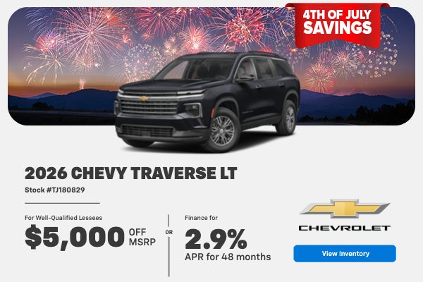 2026 Chevrolet Traverse LT