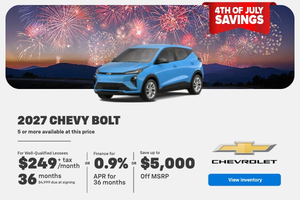 2027 Chevy Bolt