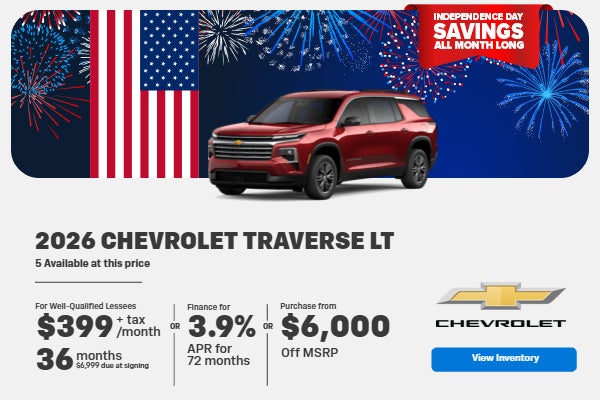 2026 Chevrolet Traverse LT