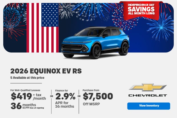 2026 Equinox EV RS