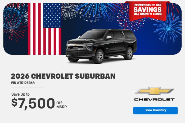 2026 Chevrolet Suburban