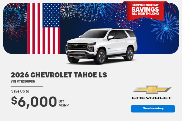 2026 Chevrolet Tahoe LS