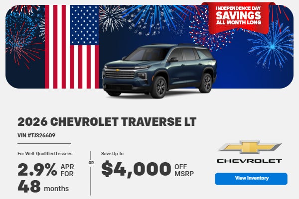 2026 Chevrolet Traverse LT