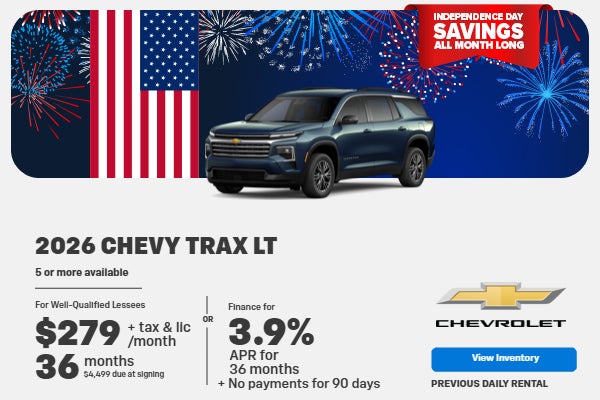 2026 Chevy Trax LT