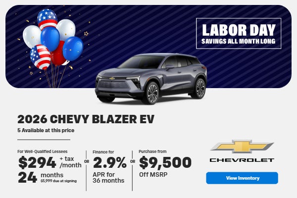 2026 Chevrolet Blazer EV