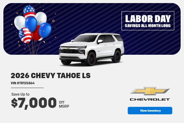 2026 Chevrolet Tahoe LS