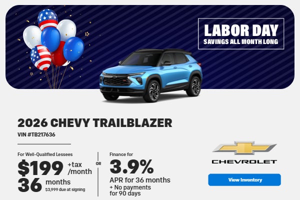 2026 Chevy TrailBlazer