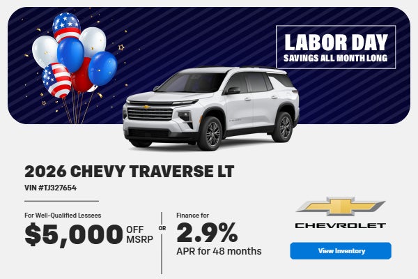 2026 Chevrolet Traverse LT