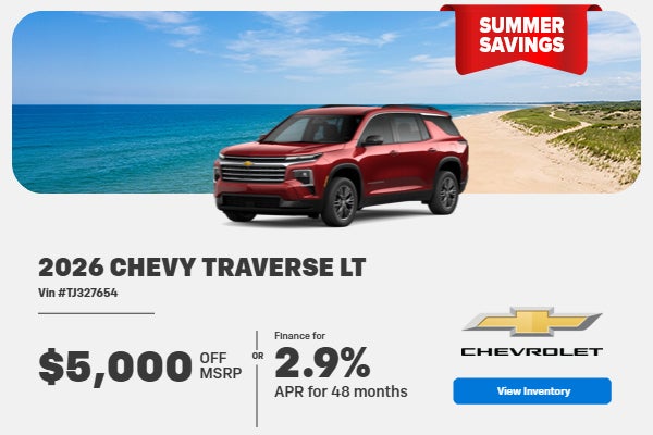 2026 Chevrolet Traverse LT