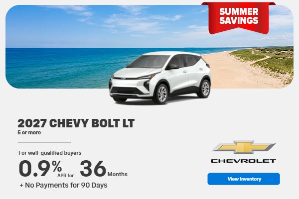 2027 Chevy Bolt LT