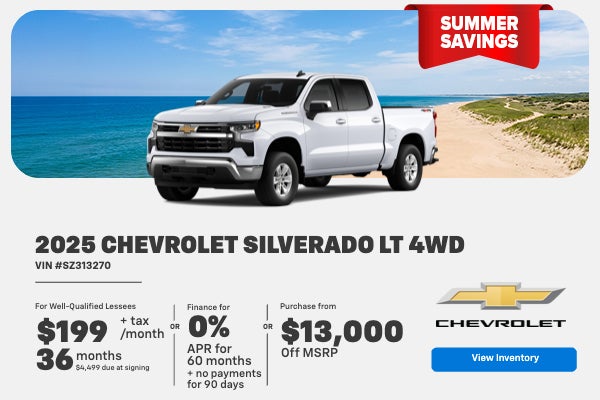 2025 CHEVROLET SILVERADO LT 4WD