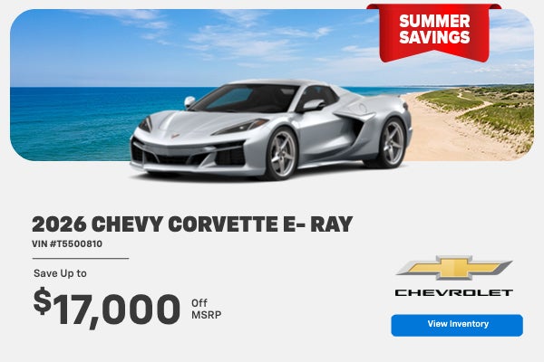 2026 Chevy Corvette E- Ray