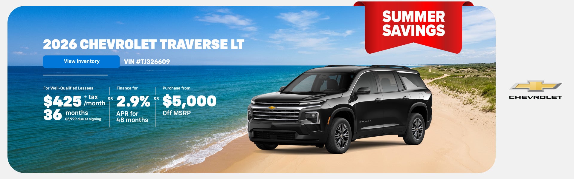 2026 Chevrolet Traverse LT