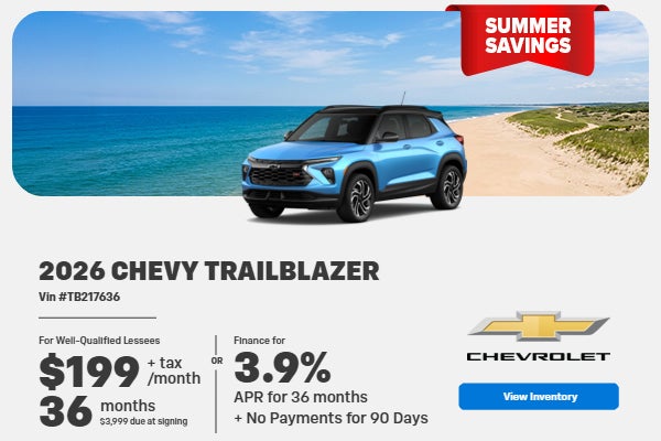2026 Chevy TrailBlazer