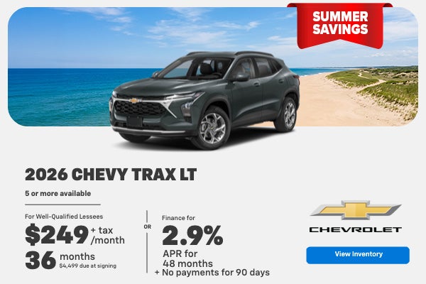 2026 Chevy Trax LT