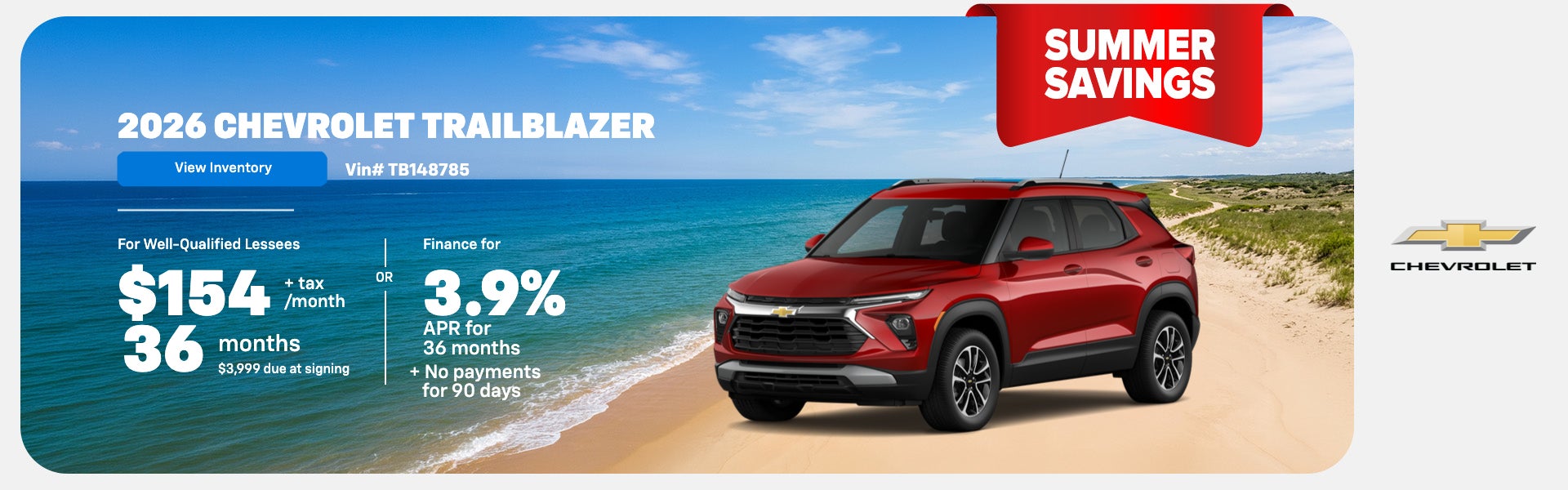 2026 Chevy TrailBlazer