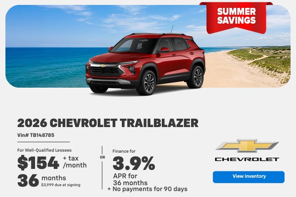 2026 Chevy TrailBlazer