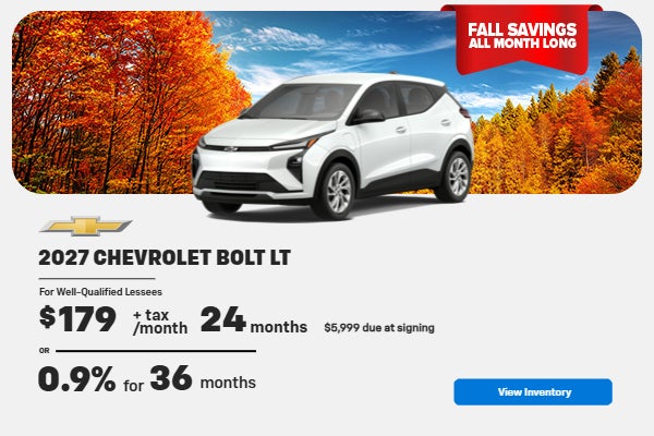 2027 Chevrolet Bolt LT