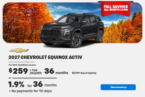 2027 Chevrolet Equinox ACTIV