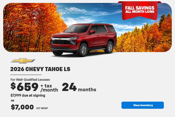 2026 Chevrolet Tahoe LS