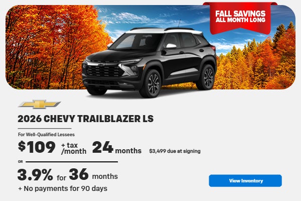 2026 Chevy TrailBlazer LS