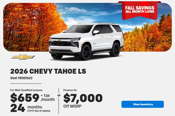 2026 Chevrolet Tahoe LS
