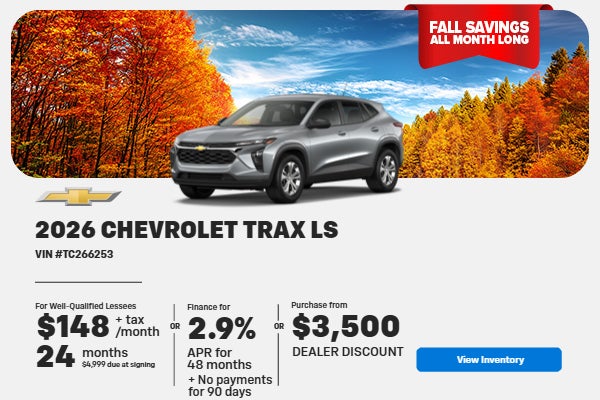 2026 CHEVROLET TRAX LS
