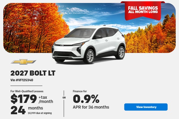 2027 Chevrolet Bolt LT