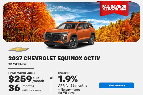 2027 Chevrolet Equinox ACTIV