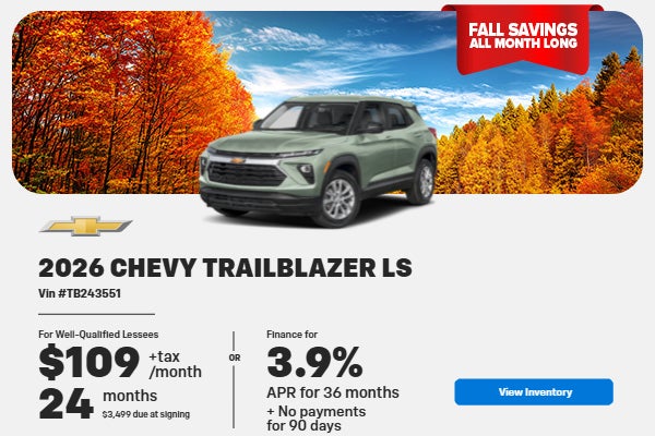 2026 Chevy TrailBlazer LS
