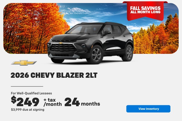 2026 Chevy Blazer 2LT