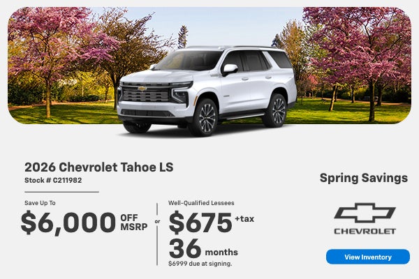 2026 Chevrolet Tahoe LS