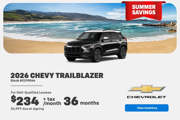 2026 Chevy TrailBlazer