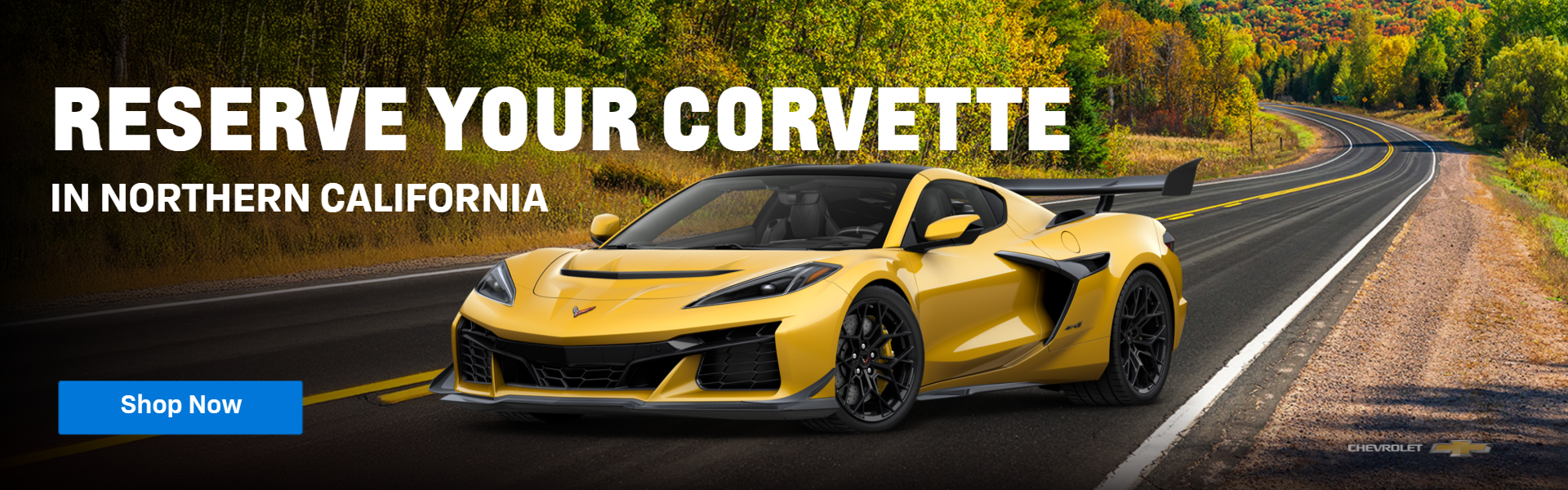 Reserve Your Corvette — Desktop