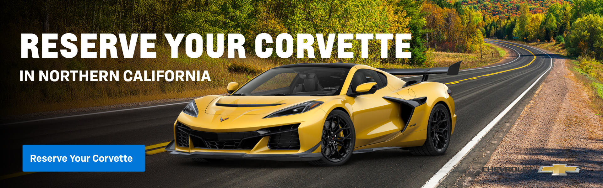 Reserve Your Corvette — Desktop